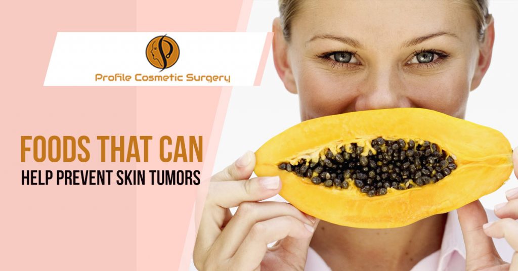 Foods that can help prevent skin tumors