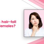 What inspires hair-fall problems in females?